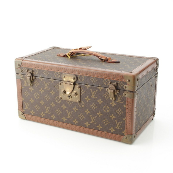 Louis Vuitton Monogram Boite Bouteille Case Wallet Trunk Brown - Picture 2 of 6